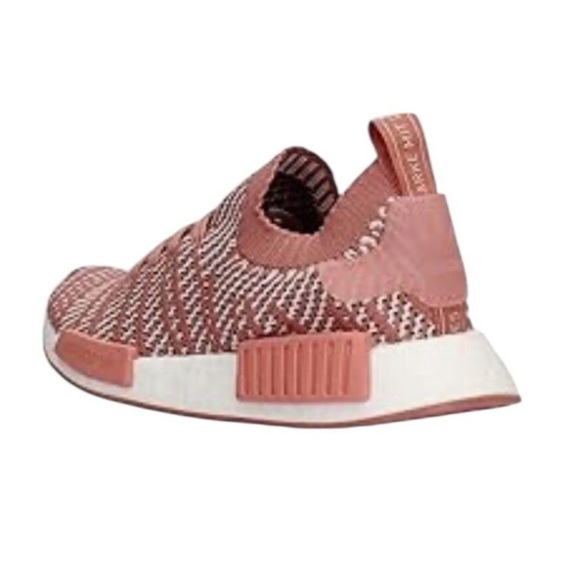 Adidas NMD R1 STLT Primeknit Running Shoes in Ash Pink – Sz 8.5 - Picture 4 of 11